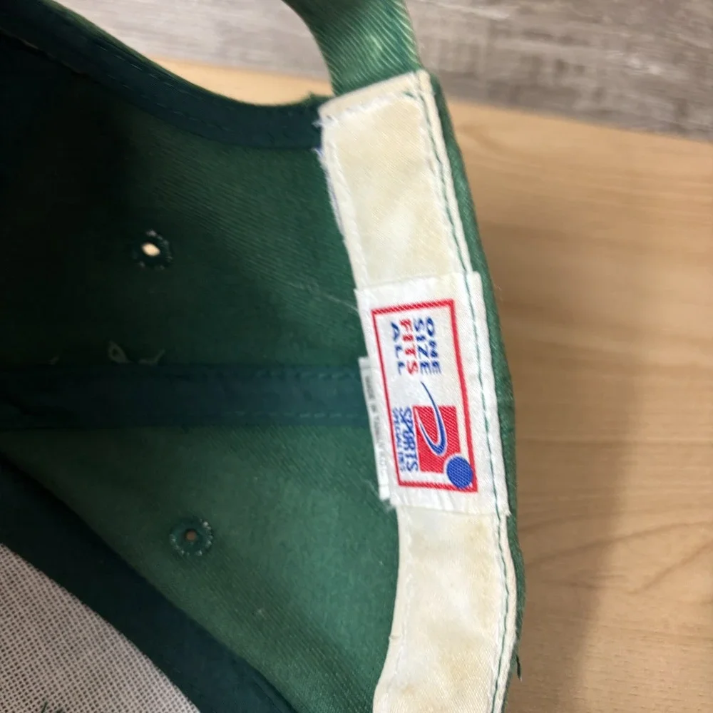 Vintage Green Bay Packers Hat Strap Back Green Sports Specialties NFL Football